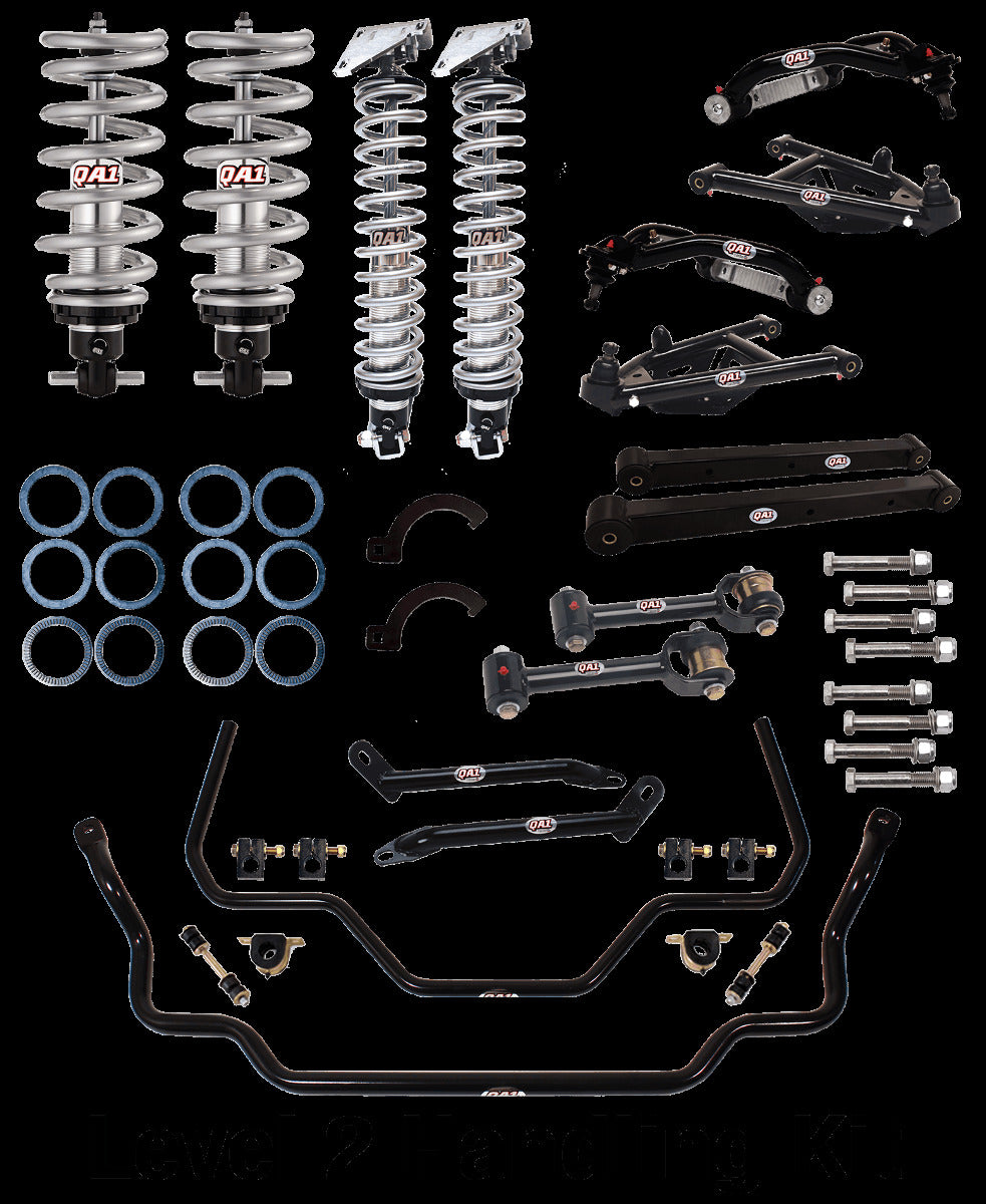 QA1 HK02-GMG2 Handling Kit, Level 2, Gr Pr/Mnte Carlo Gm, 69-72 G-Body, W/ Shocks