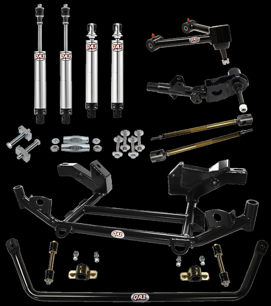 QA1 HK03-CRE1 Handling Kit, Level 3, Mopar B/E-Body 70-74 Mopar B/E-Body, W/Shocks