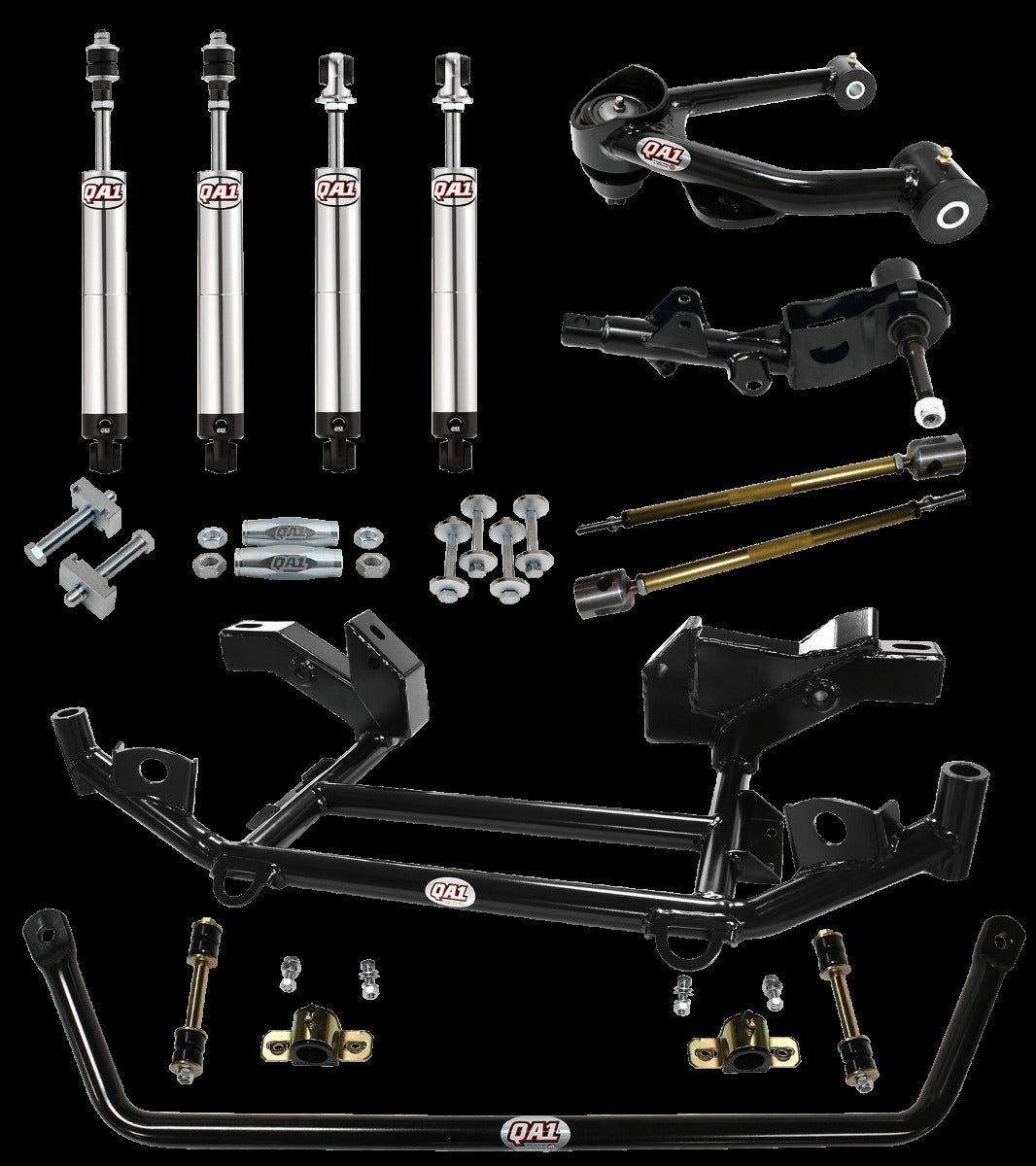 QA1 HK12-CRA1 Handling Kit, Level 2, Mopar A-Body 67-72 Mopar A-Body, W/O Shocks