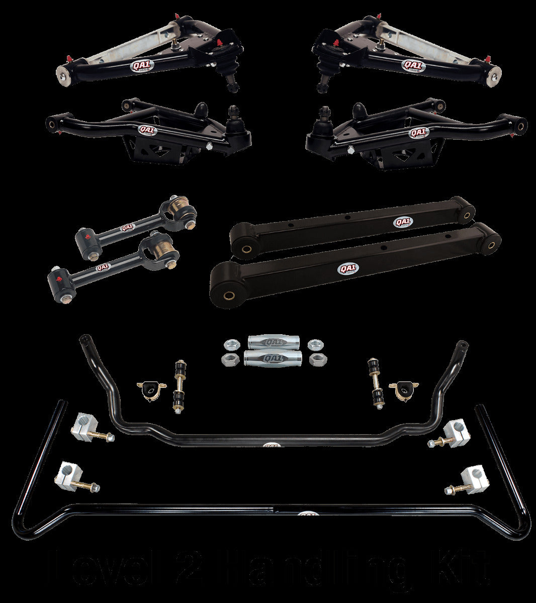 QA1 HK12-GMB4 Handling Kit, Level 2, 1978-1993 GM B-Body, W/O Shocks