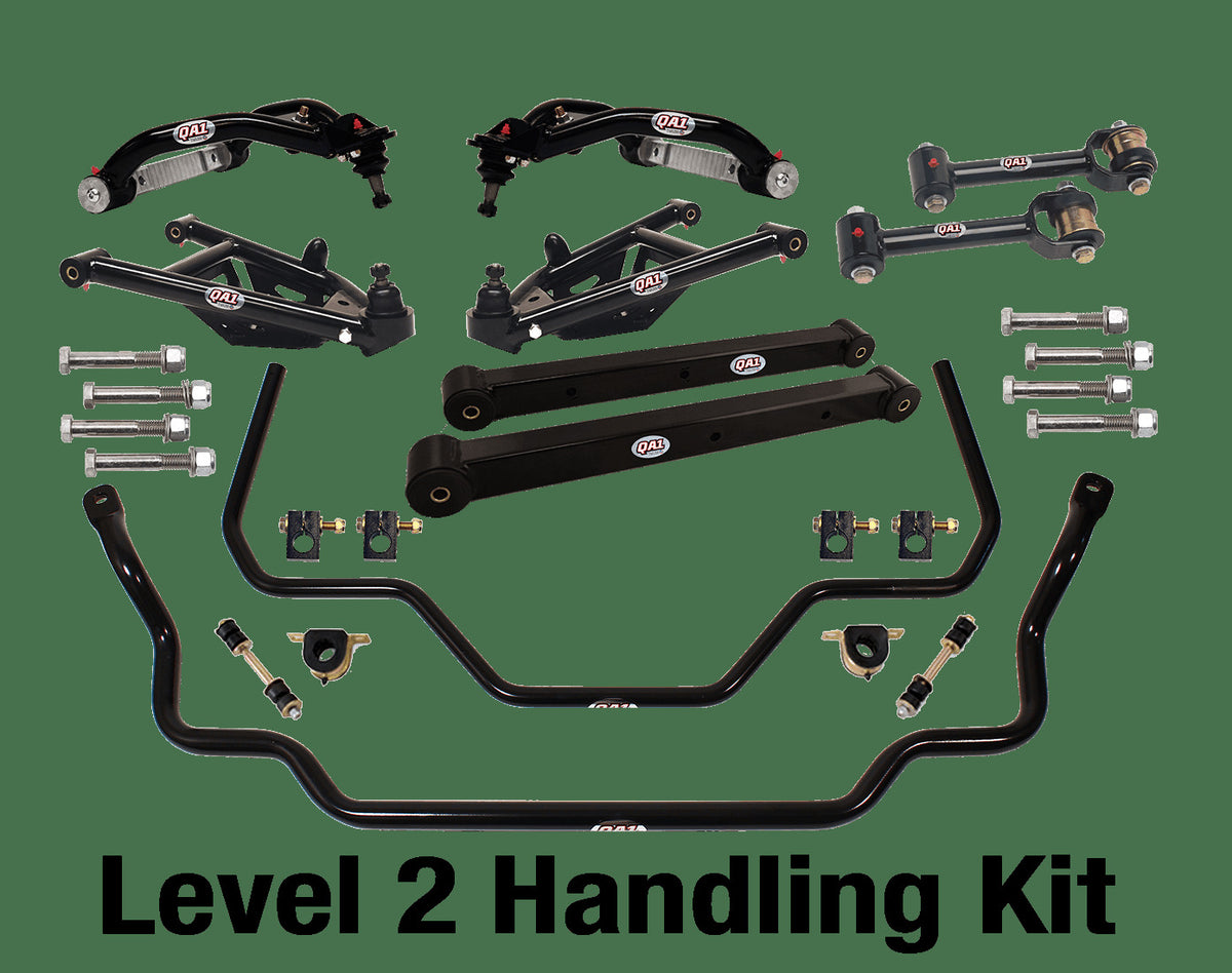 QA1 HK12-GMG2 Handling Kit, Level 2, Gr Pr/Mnte Carlo Gm, 69-72 G-Body, W/O  Shocks