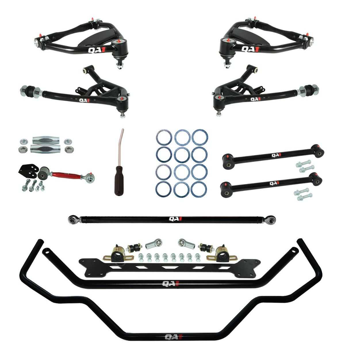 QA1 HK13-GMB3 Handling Kit 2.0, Level 3, B-Body, 69-70 Chevy B-Body, W/O Shocks