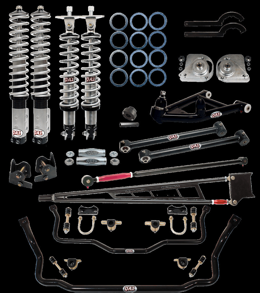 QA1 HK13-GMF3 Handling Kit, Level 3, Gm F-Body 82-92 Gm F-Body, W/0  Shocks