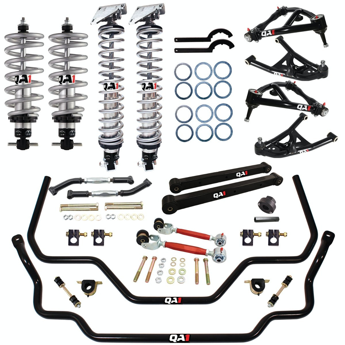 QA1 HK22-GMG2 Handling Kit 2.0, Level 2, Gr Pr/Mnte Carlo Gm, 69-72 G-Body, W/ Shocks