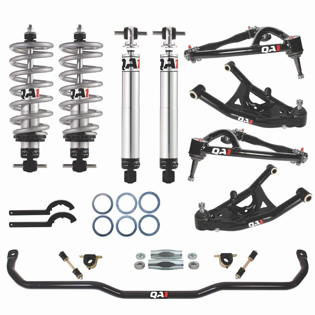 QA1 HK22-GMX2 Handling Kit 2.0, Level 2, GM X-Body 68-74 GM X-Body, W/ Shocks