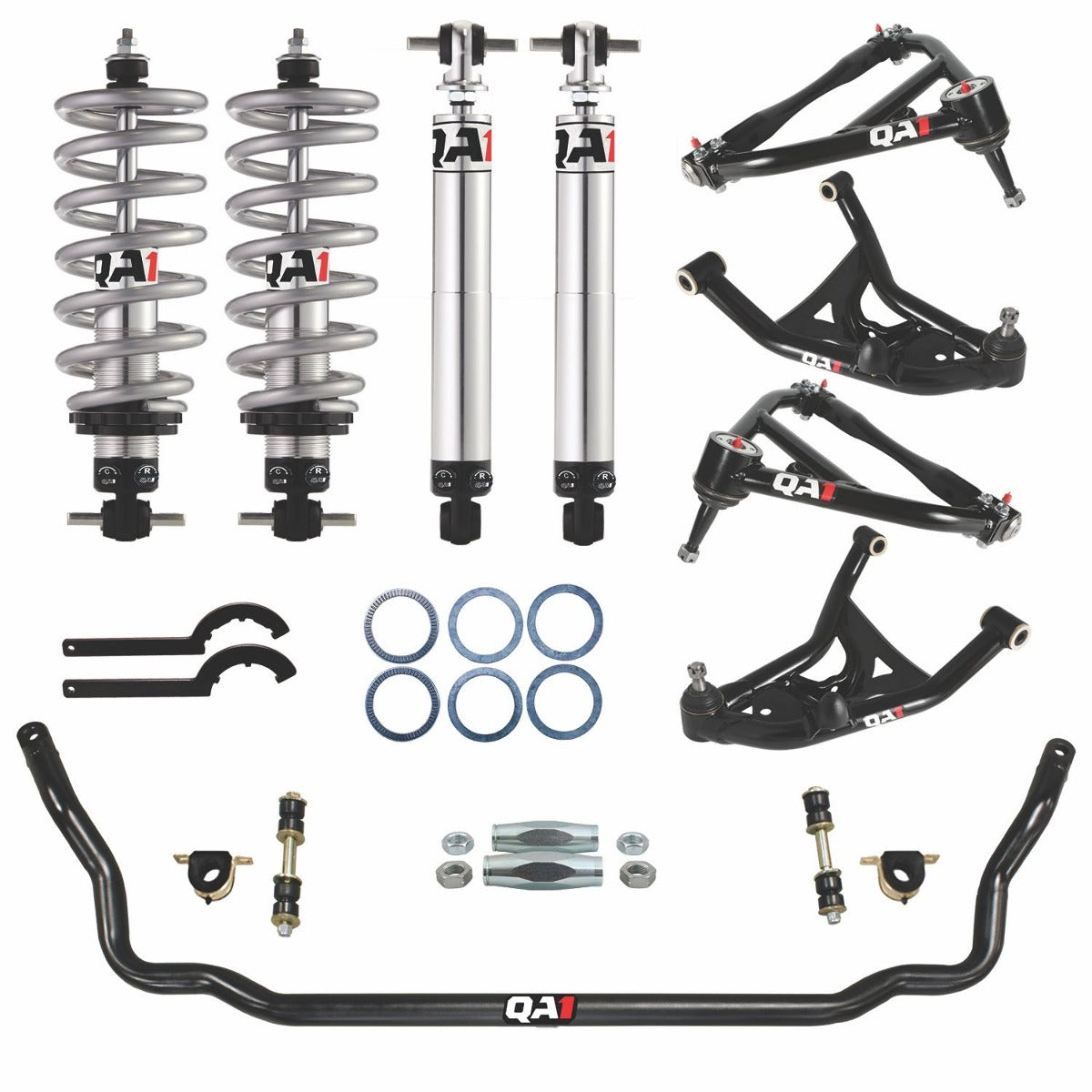 QA1 HK22-GMX3 Handling Kit 2.0, Level 2, GM X-Body 75-79 GM X-Body, W/ Shocks