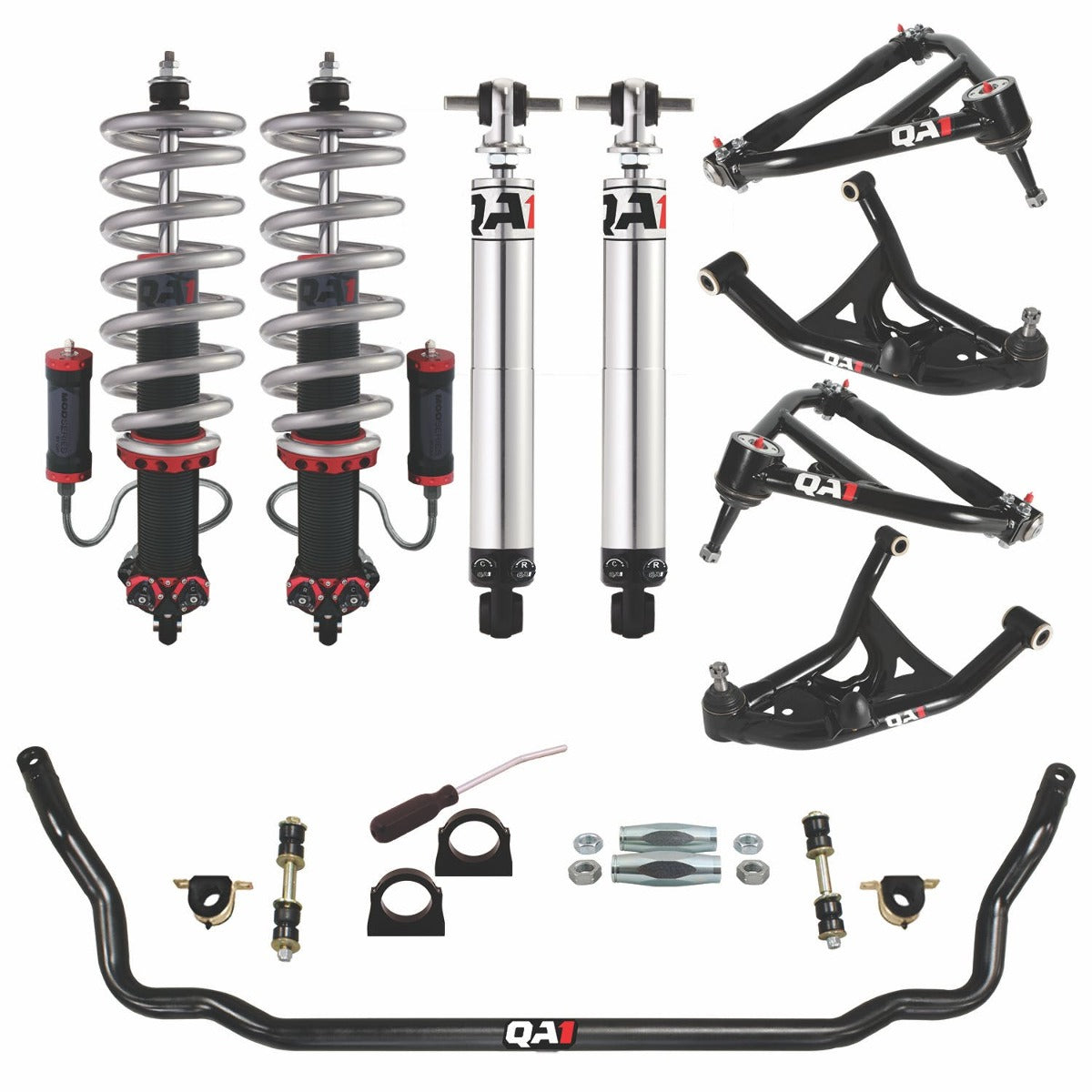 QA1 HK23-GMX3 Handling Kit 2.0, Level 3, GM X-Body 75-79 GM X-Body, W/ Shocks