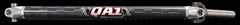 QA1 JJ-11256 Driveshaft, CF, CT-Dirt CR-LM, 36.50 inch 2.3 inch, 1310 U-Joint, 1500Lb., GM 27Sp, 8 inch