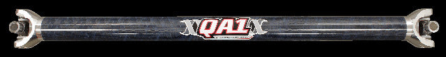 QA1 JJ-11271 Driveshaft, Cf, Ct-Dirt LM, 35.50 TT 2.3, 1310 U-Joint, 2600Lb.