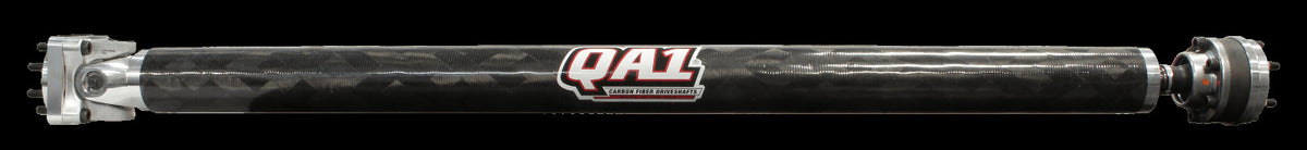QA1 JJ-23206 Driveshaft, CF, Chall, RT, SRT, SP,15-18, AT 3.3 inch, CVJ Front, Flange Rear