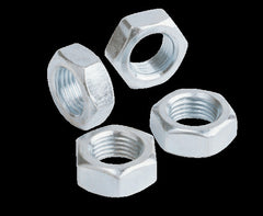 QA1 JNR7A-6PK Nut Jam, Aluminum 6-Pk Rh 7/16-20 Unf 11/16 Hex