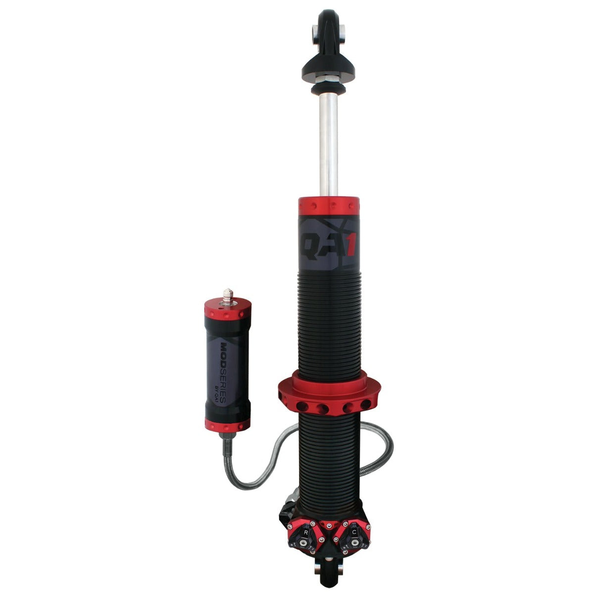 QA1 M711CL Shock, MOD C-O, LH Canister 12.88 inch Comp, 19.50 inchExt, 6.63 inch Travel, Eye-B/Eye-B