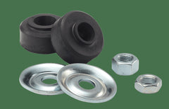 QA1 MK03 Shock Stud Bushing Kit, W/ Jam Nut 5/8 inch and 7/8 inch Hole Bushings