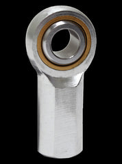 QA1 MVFL16 Rod End (V) 4-Pc Carbon/Bronze F-L 16 mm-16 mm