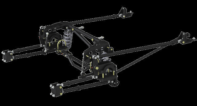 QA1 R101-220 Suspension System, 6-Link, Sgl Adjust 67-79 Mopar A-Body, 220 Lb/In