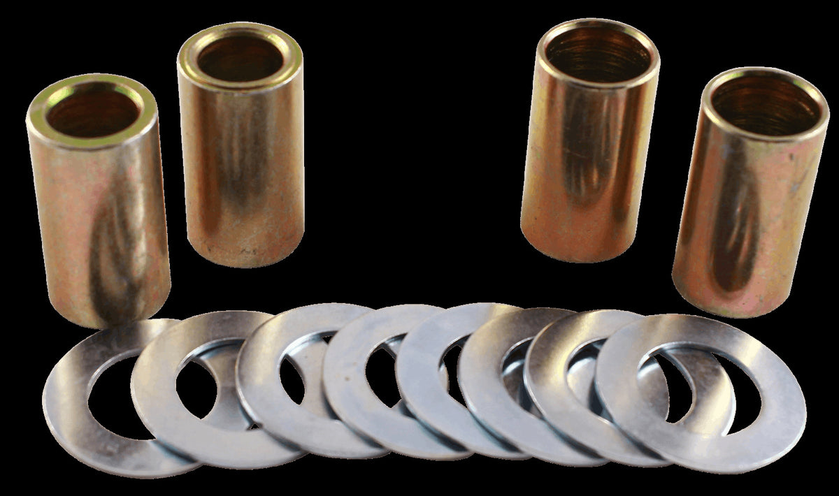 QA1 SLV105 Kit Sleeve, .5 inch and .625 inch Id X .75 inch Od 1.375 inch Long, + Washers