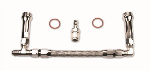Quick Fuel Technology 34-6000SSQFT SS Fuel Line #6AN Silver