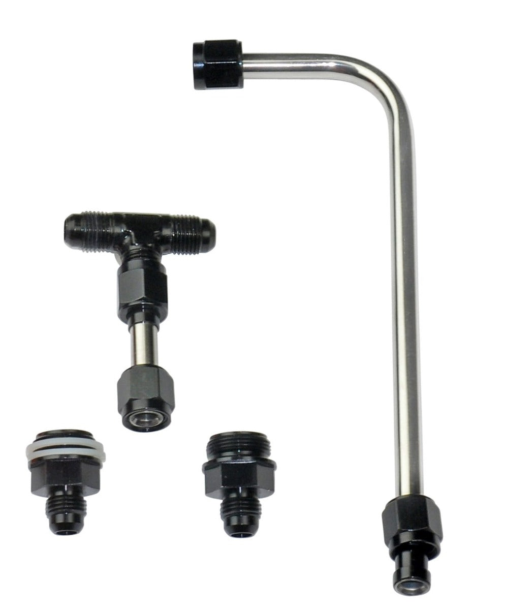 Quick Fuel Technology 34-600BKQFT Fuel Line #6AN Black