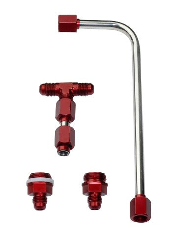 Quick Fuel Technology 34-600RQFT Fuel Line #6AN RED