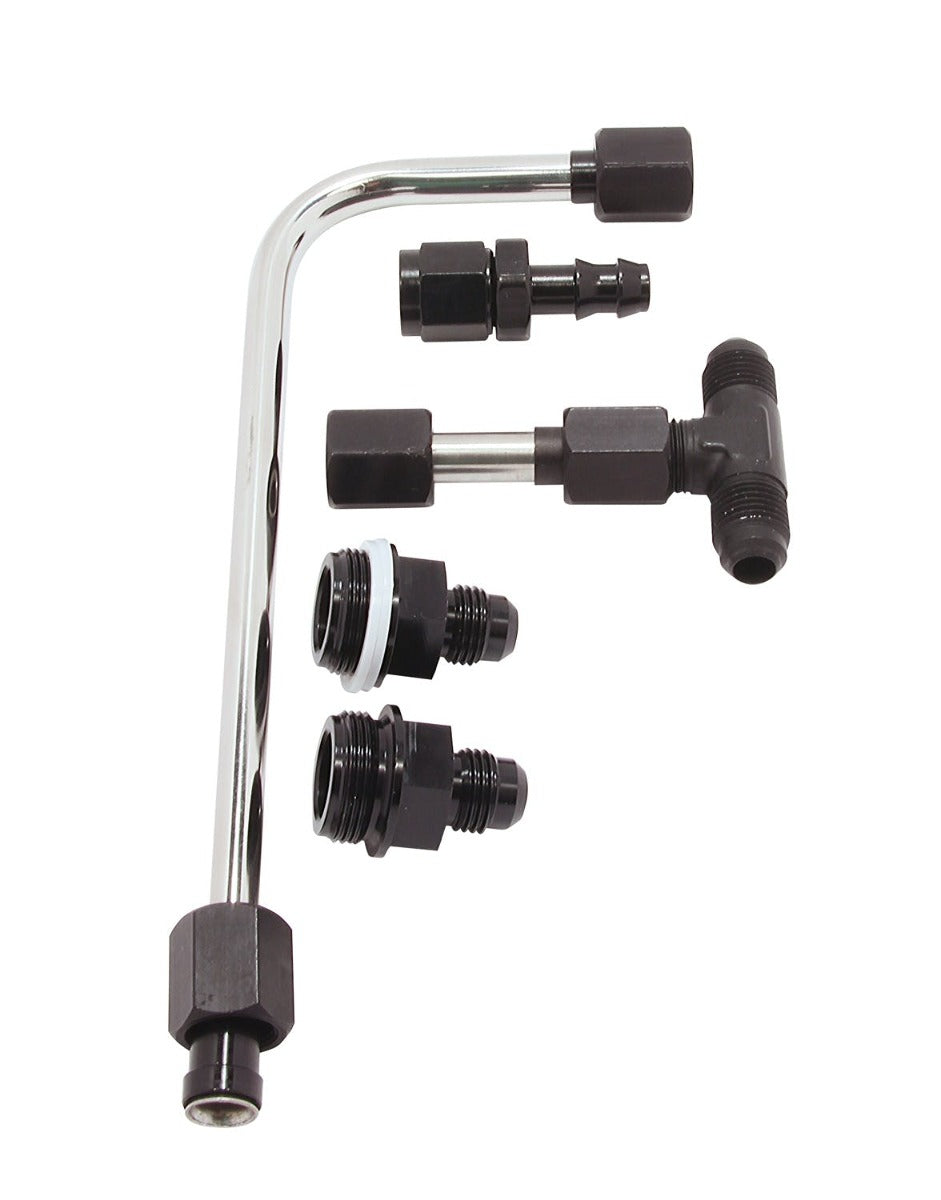 Quick Fuel Technology 34-600SL-BLKQFT Fuel Line #6AN Black