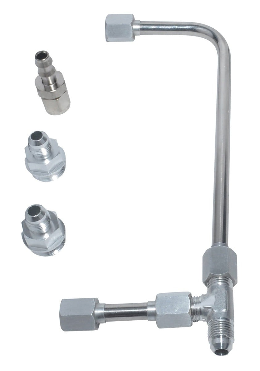 Quick Fuel Technology 34-600SL-SVRQFT Fuel Line #6AN Silver