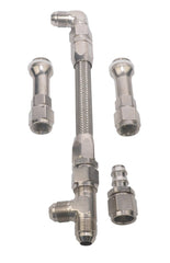 Quick Fuel Technology 34-8000SSQFT SS Fuel Line #8AN Silver