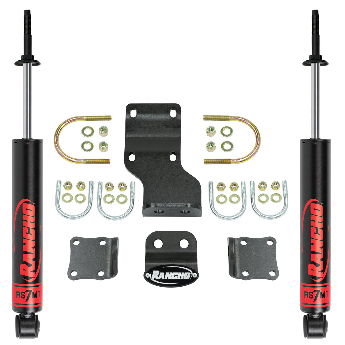 Rancho Dual RS7MT Steering Stabilizer Kit for Jeep Wrangler and Gladiator RS98107