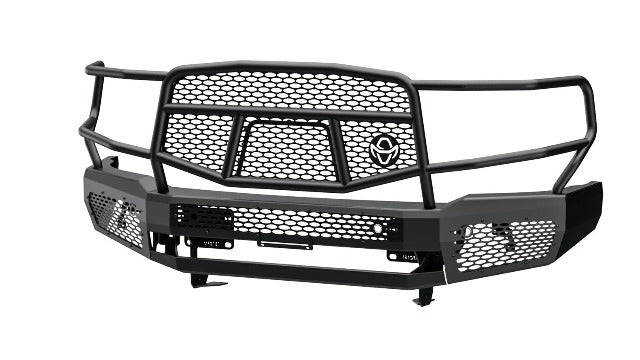 Ranch Hand MFC151BM1 Midnight Series Front Bumper with Grille Guard