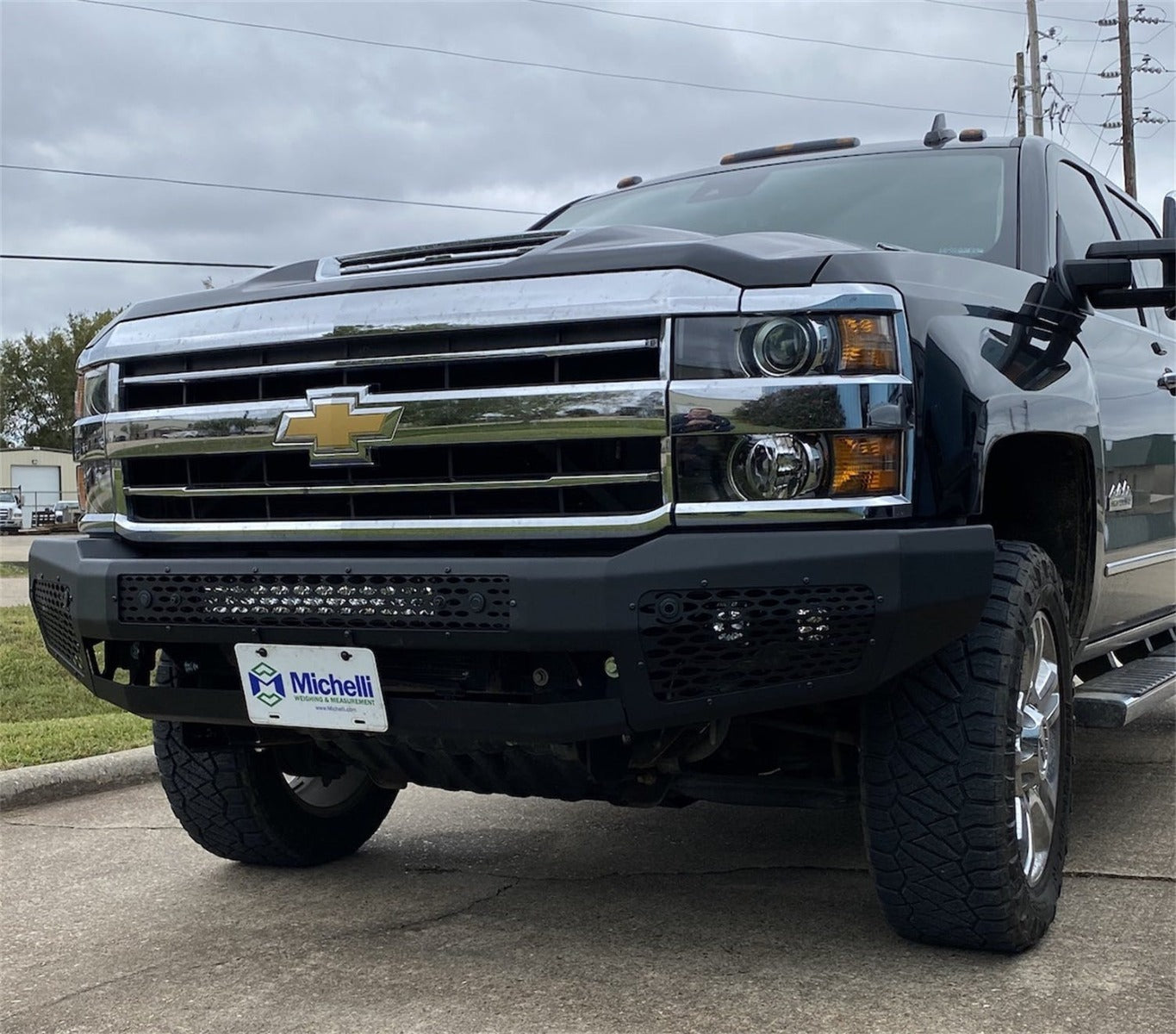 Ranch Hand MFC151BMN Midnight Series Front Bumper without Grille Guard
