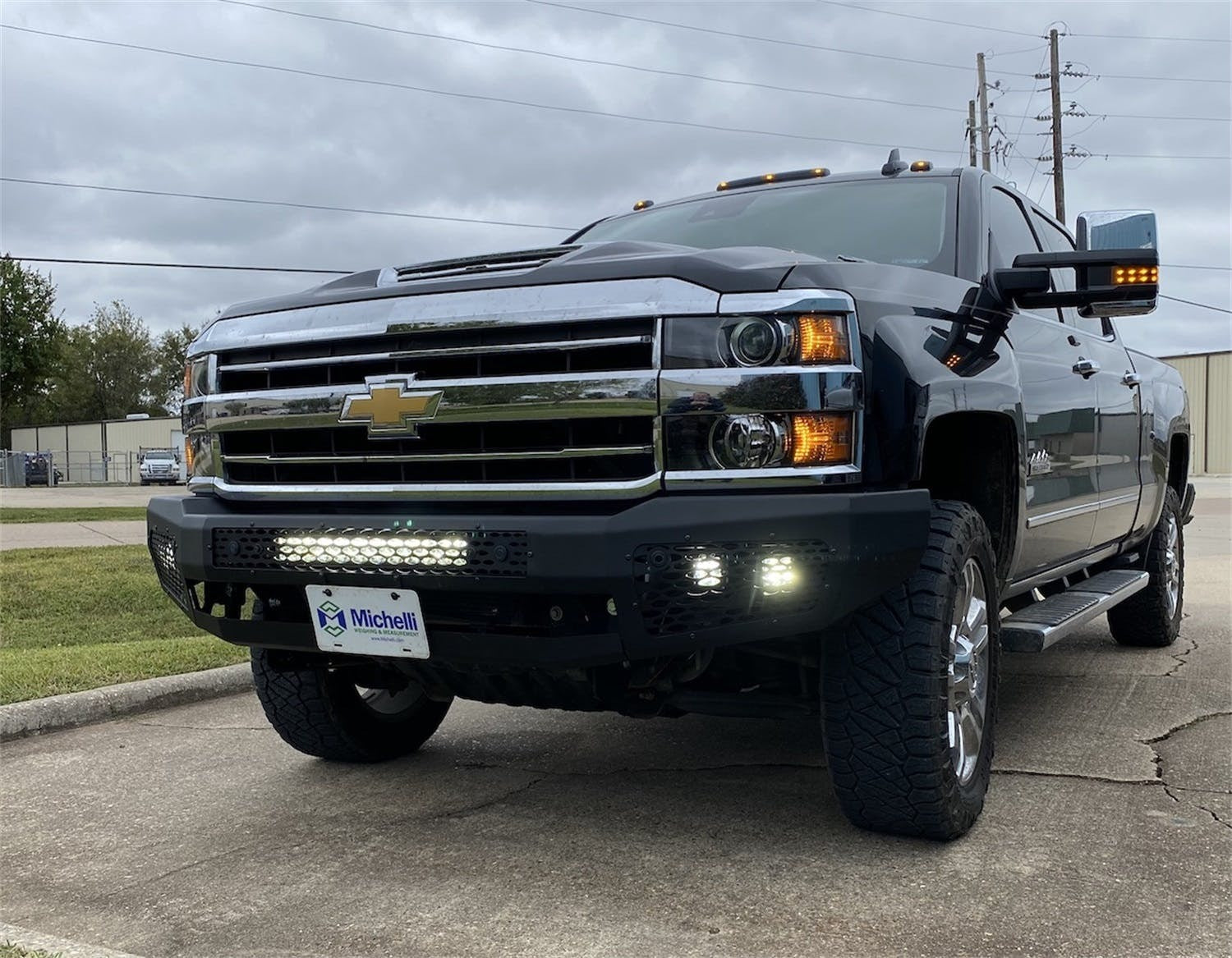 Ranch Hand MFC151BMN Midnight Series Front Bumper without Grille Guard