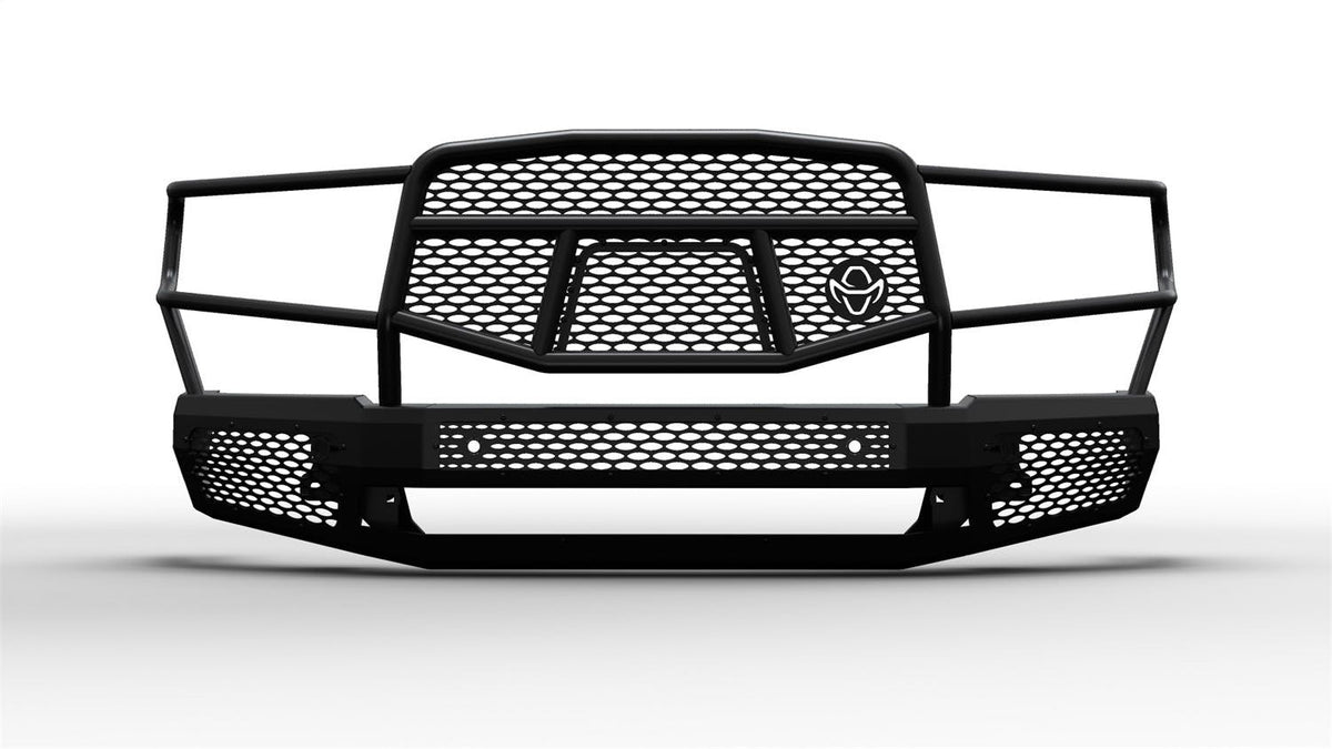 Ranch Hand MFD19HBM1 Midnight Series Front Bumper with Grille Guard