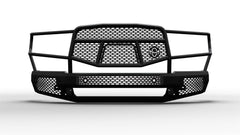 Ranch Hand MFD19HBM1 Midnight Series Front Bumper with Grille Guard