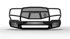 Ranch Hand MFF18HBM1 Midnight Series Front Bumper with Grille Guard