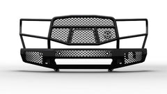 Ranch Hand MFT14HBM1 Midnight Series Front Bumper with Grille Guard