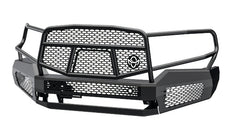 Ranch Hand MFT16MBM1 Midnight Series Front Bumper with Grille Guard