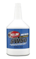 Red Line Oil 11604 5W50 Synthetic Motor Oil (1 quart)