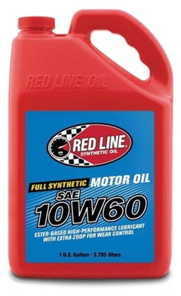 Red Line Oil 11705 10W60 Synthetic Motor Oil (1 gallon)