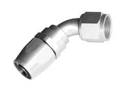 Redhorse Performance 1060-06-5 -06 60 degree Female Aluminum Hose End - clear