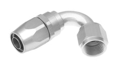 Redhorse Performance 1120-06-5 -06 120 degree Female Aluminum Hose End - clear