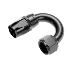 Redhorse Performance 1180-06-2 -06 180 degree Female Aluminum Hose End - black