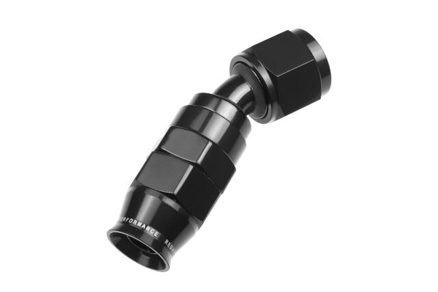 Redhorse Performance 1230-06-2 -06 AN 30 Degree PTFE reusable  Hose End - Black