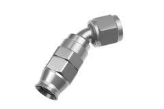 Redhorse Performance 1245-04-5 -04 AN 45 Degree PTFE reusable  Hose End - Clear