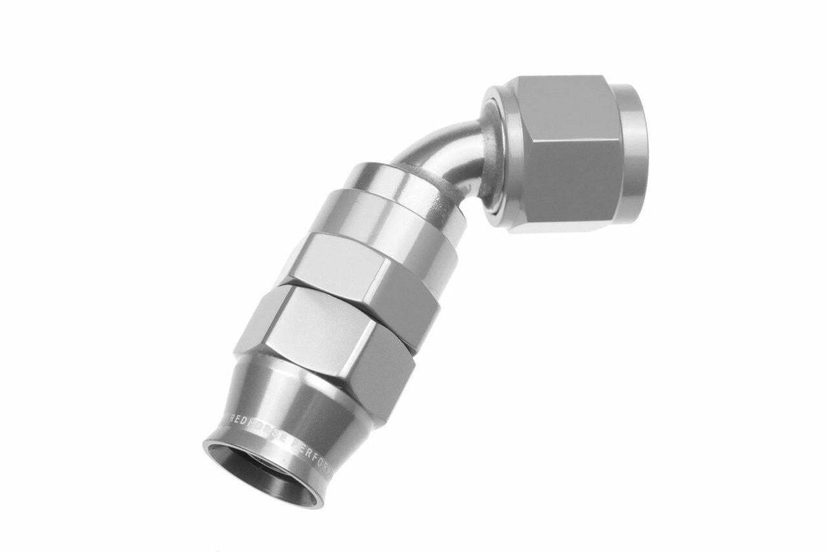 Redhorse Performance 1260-10-5 -10 AN 60 Degree PTFE reusable  Hose End - Clear