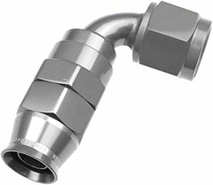 Redhorse Performance 1290-06-5 -06 AN 90 Degree PTFE reusable  Hose End - Clear