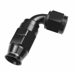 Redhorse Performance 1290-08-2 -08 AN 90 Degree PTFE reusable  Hose End - Black