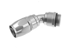 Redhorse Performance 1345-12-12-5 -12 AN 45 degree hose end with -12 ORB Male end- clear