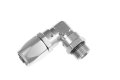 Redhorse Performance 1490-08-08-5 -08 AN hose end to -08 ORB Male, swivel, 90 deg - clear