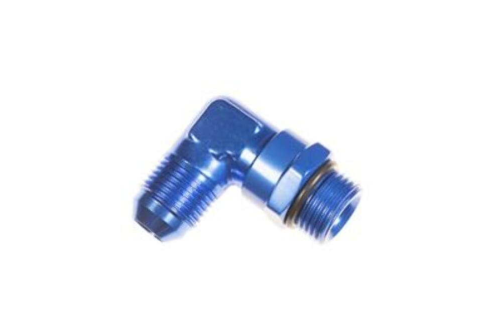 Redhorse Performance 1690-10-10-1 -10 AN Male to -10 ORB Male swivel, 90 deg - blue