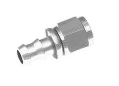 Redhorse Performance 2000-06-5 -06 straight AN/JIC push lock hose end - clear