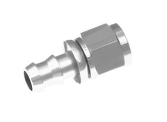 Redhorse Performance 2000-08-5 -08 straight AN/JIC push lock hose end - clear
